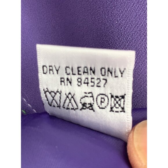 Travis Ayers Purple Two-Piece Pantsuit Size 12/14  RM10201 NWT Lined Blazer - Picture 8 of 16